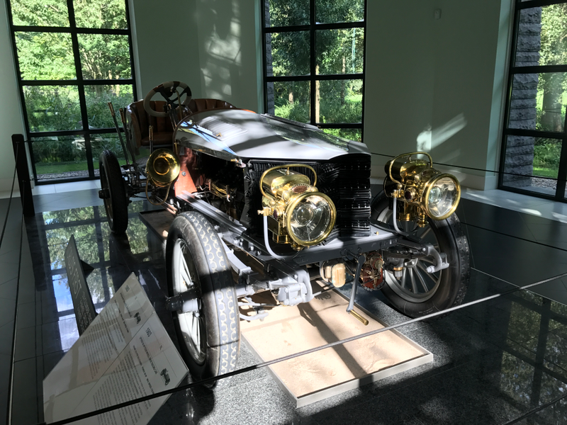 1903 Spyker 4WD Race car. There was a room full of amazing original Spyker cars, but by this time we were getting kicked out, so here’s what might be the most significant one. Built for the Paris to Madrid race, but not finished in time, it was the first all wheel drive car and featured a revolutionary six cylinder engine with separate cylinders.